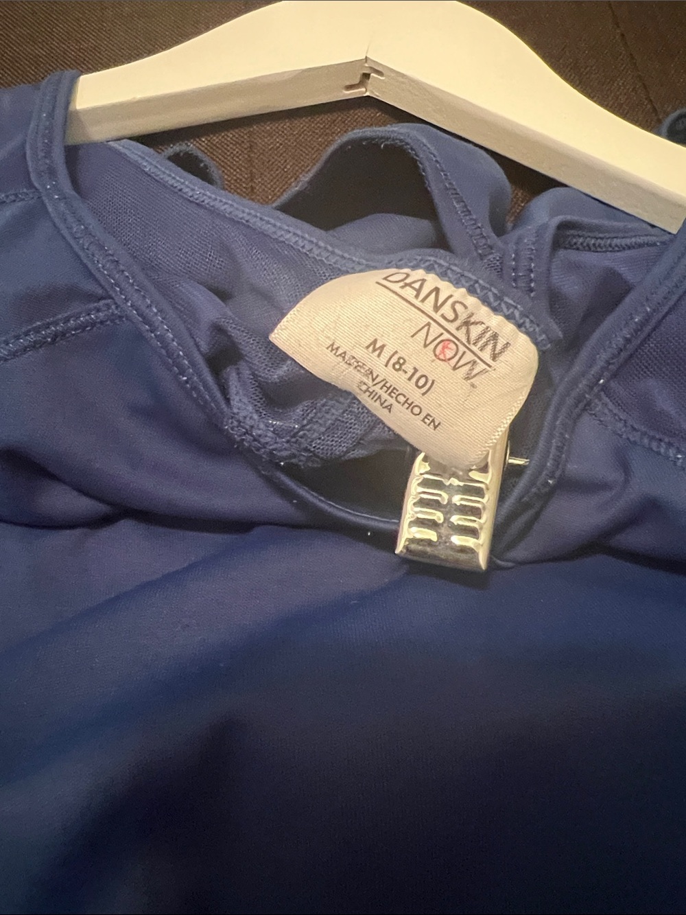 #2460** Dark Blue Sleeveless Athletic Tank - Picture 3 of 16